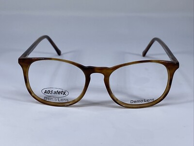 AMERICAN OPTICAL SAFETY Z87-2 C480 NOS Blonde Tort Eyeglasses