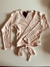 Ballett Tanz etirel Warm-Up Wickeljacke Mädchen weich rosa Gr. 152-158 /14A  NEU