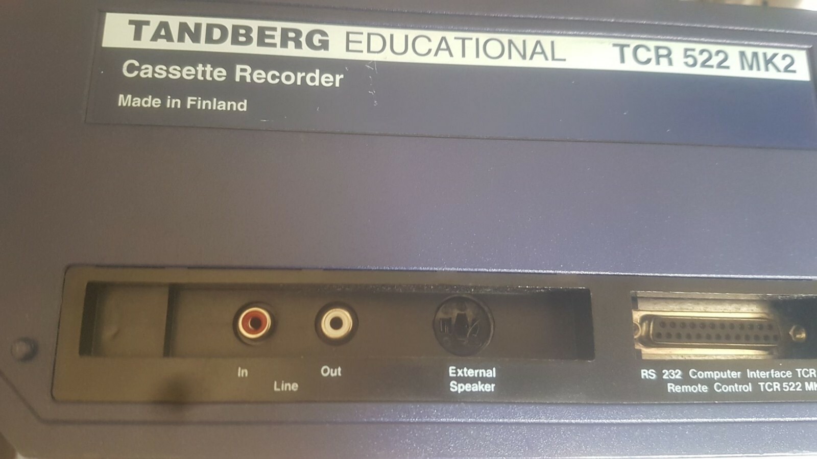 Tandberg Educational TCR 522 MK 2 Kassettbandsp.. | Köp på (722987268