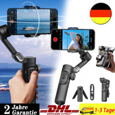 Gimbal Stabilisator Smartphone Gimbal 3-Achsen Handy-Stabilisator für iPhone DE
