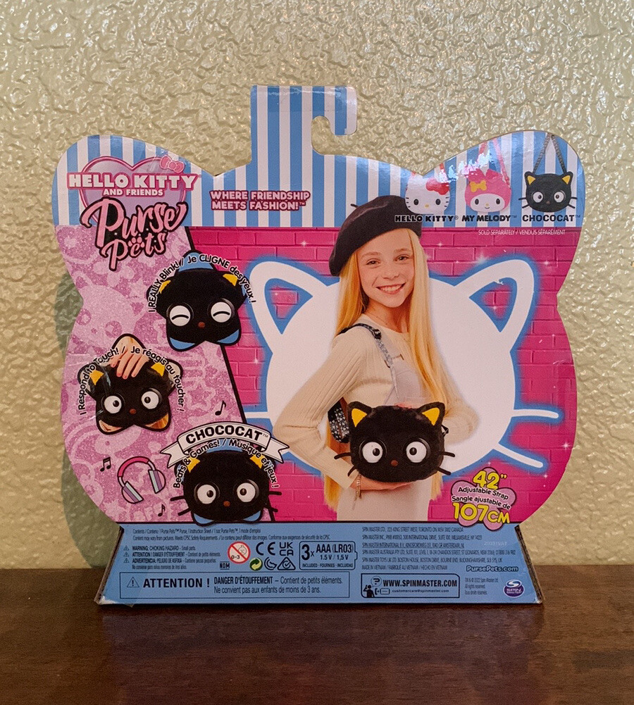 NIB Spin Masters Sanrio Hello Kitty And Friends Chococat