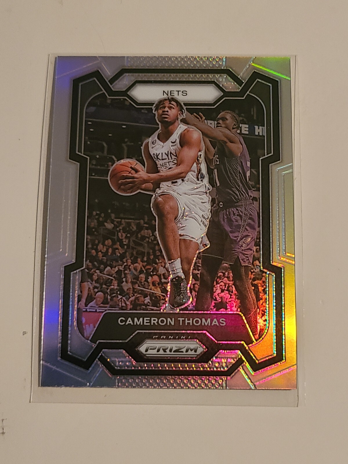 Cameron Thomas 2023-24 Panini Prizm Silver #113 Brooklyn Nets