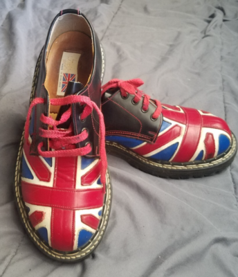 Vintage Original Gripfast Leather shoes Made in England Punk  display picture 3