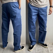 Vintage 80s Sanfor French Work Pants Blue Size 33 L 