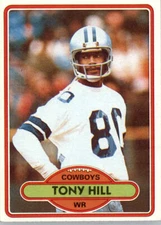 1980 Topps #53 Tony Hill Dallas Cowboys