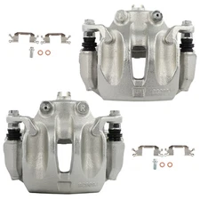 Front Pair w/ Bracket For 2003 - 2007 09-11 NISSAN MURANO Brake Calipers