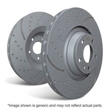 EBC GD2127  GROOVED BRAKE DISC PAIR
