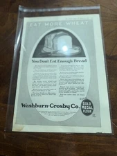 Good Medal Flour Washburn-Crosby Co Print Ad 1920’s