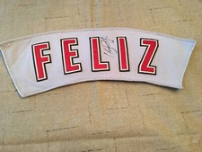 MICHAEL FELIZ HOUSTON ASTROS 2012 Greeneville AUTOGRAPH AWAY JERSEY NAMEPLATE