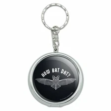 How Bat Dat About Funny Humor Portable Travel Ashtray Keychain