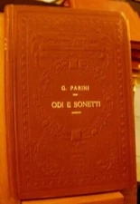 1927 Parini ODES AND SONNETS / Italian Classics UTET