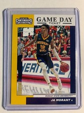 2019-20 Contenders Draft Picks Basketball Game Day Ticket Ja Morant Rookie RC #2