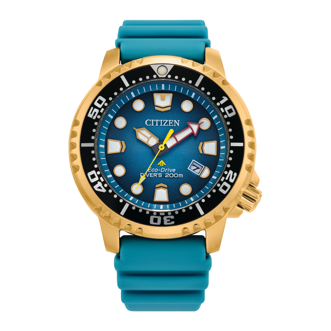Citizen Eco-Drive Promaster Dive Turquoise Dial Men's Watch BN0162