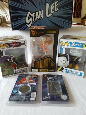 Seltene Stan Lee Limited Edition Sammlerkiste voller aufregender Marvel Leckereien