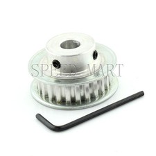 XL Type XL24T Aluminum Timing Belt Pulley 24 Teeth 12mm Bore for Stepper Motor