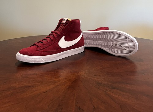 blazer mid 77 suede red
