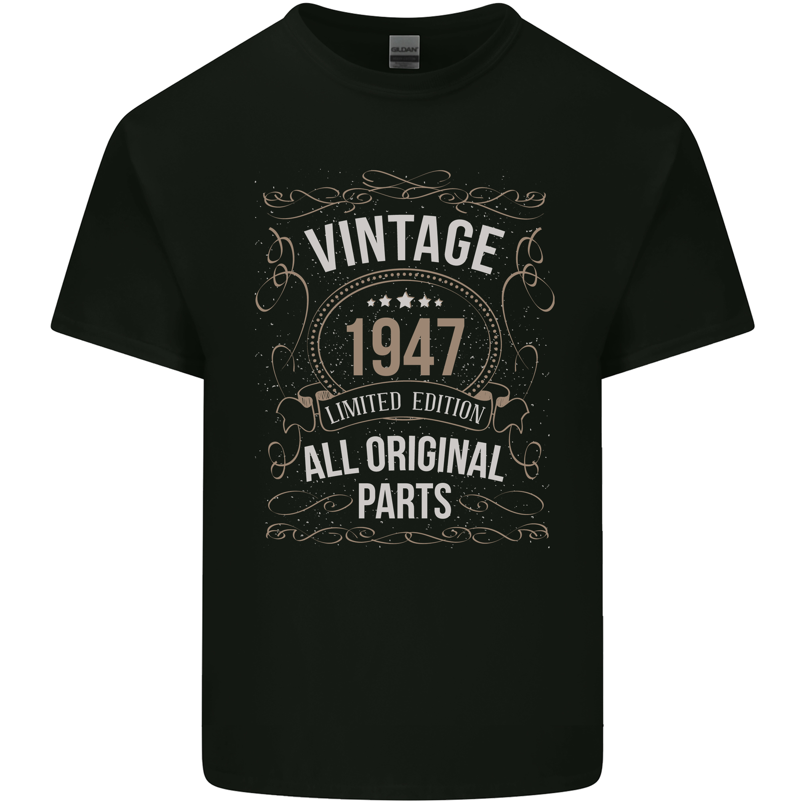 78th Birthday Limited Edition 1947 Mens Cotton T-Shirt Tee Top