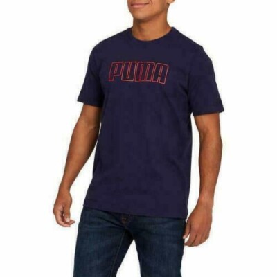 PUMA Men s Short Sleeve Double Down Tee,