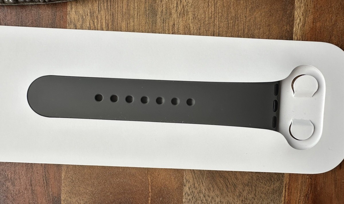 Apple Watch Sport Band Strap (S/M) 45mm, 44mm,42mm Space Gray