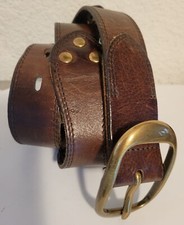 Banana Republic Brown Genuine Italian Leather Belt Size XS Made In USA