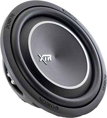 ORION XTR 10SWD2 10  1600W Max Dual 2 Ohm Slim Shallow Mount Car Subwoofer Sub