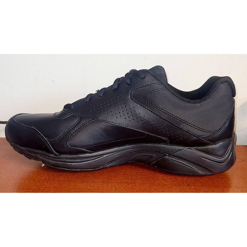 Reebok Men's Shoes Sz.12 DMX Ride Max Black Leather Athletic Sneakers