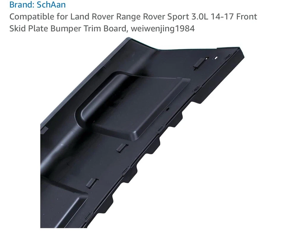 Отделочный чехол накладка на передний бампер для Range Rover Sport 14 15 16 17 - Изображение 2 из 4