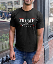 Trump 2024 Keep America Great T Shirt US Presidential Election Vote Donald Trump