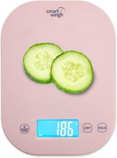 Smart Weigh Digital Kitchen Food Scale - Pink