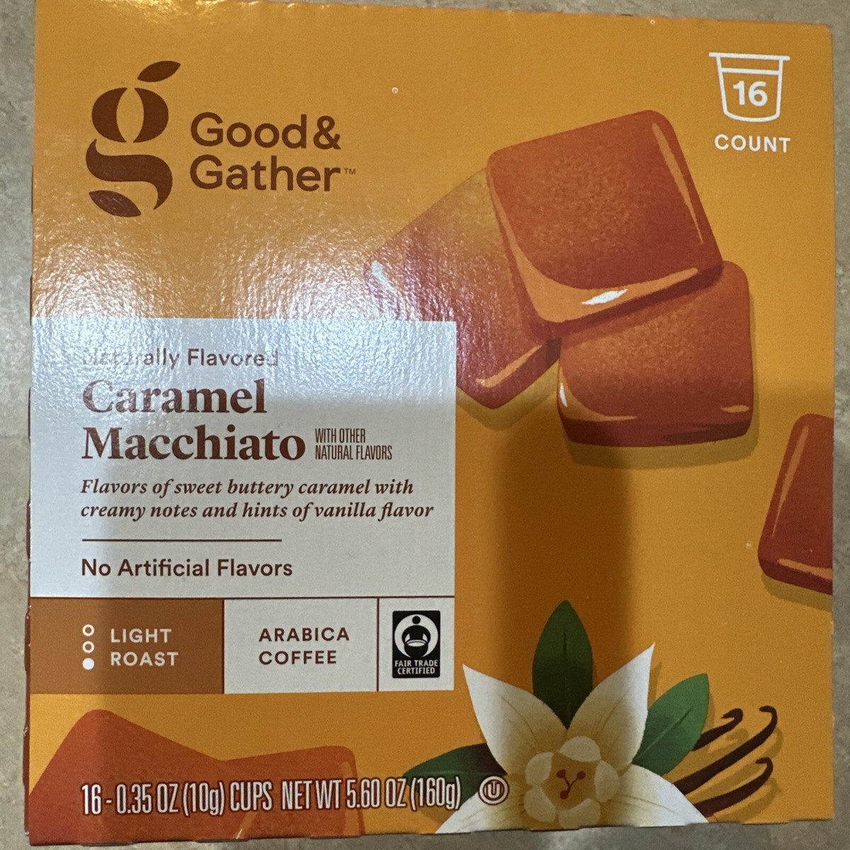 Caramel Macchiato Ground Coffee Keurig K Cups Pods Good Gather