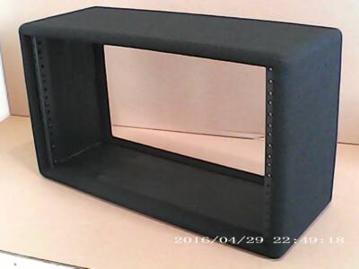 Pearson 6 space simple rack black...... super short, only 8'' deep !