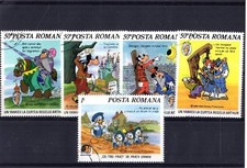 026+ TIMBRES  WALT DISNEY   SERIE ROUMANIE
