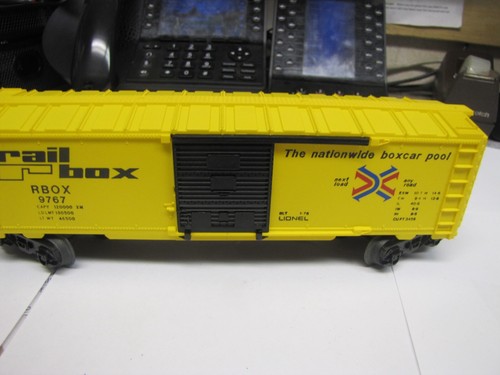 Lionel 9767 Railbox Box Car, original box