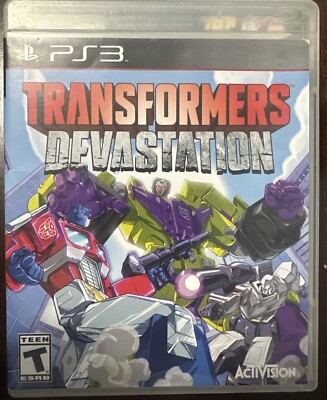 Transformers: Devastation PS3 PlayStation 3 No Manual READ
