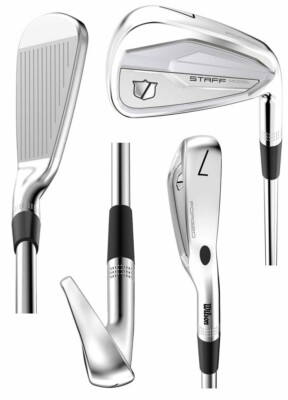 Set De Fers Wilson Staff CB – 5-PW, 6 Clubs, Tiges Acier S300, Grip Z-Grip, Droitier, Homme