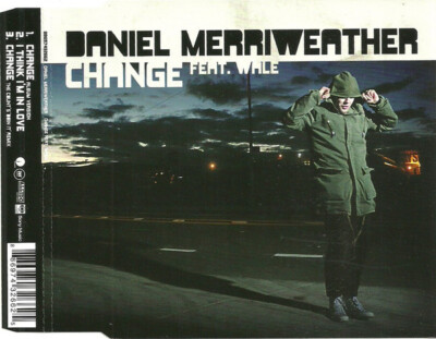 Daniel Merriweather Feat. Wale   Change  CD SINGLE  2009  RARE