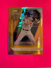 2021 PANINI DONRUSS ELITE BRANDEN BOISSIERE PRIME NUMBERS 22/24 ~ #82