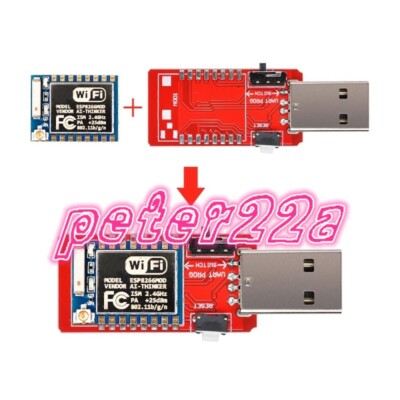 1PCS CH340 USB to ESP8266 ESP8266 ESP-07 Wireless WiFi switching board MCU #YT