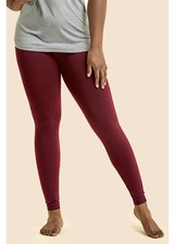 SOFRA PLUS SIZE FLEECE LINED LEGGINGS-FREE SIZE FITS 1X-2X-warm   5 colors