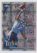 2010 Topps Chrome Retail X-Fractor Damian Williams #C172 0w6