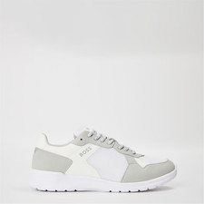 Image of Trainers Mens Boss White Casual With Logo Extreme Runn - Size 7
