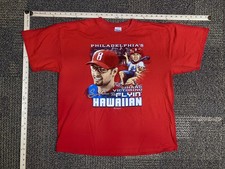 Philadelphia Phillies Shirt Mens XL MLB Baseball Shane Victorino Flyin Hawaiian