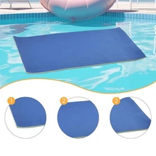 Water Floating Pad Tear Resistant Water Mat Lightweight Adults Family Recreation
