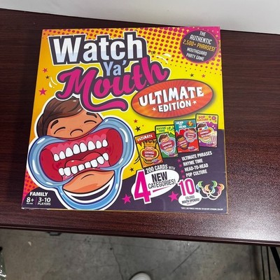 Watch Ya' Mouth Ultimate Edition Party Game NEW SEALED