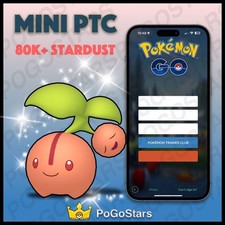 Pok mon PTC Go - Shiny Cherubi - 80K Stardust Read Description