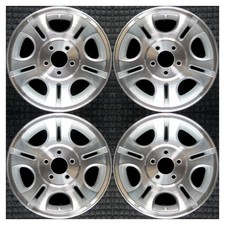 Set 2000-2011 Ford Mazda B-2300 Ranger Oem Factory 15 Silver Wheels Rims 3431 Set 2000-2011 Ford Mazda B-2300 Ranger Oem Factory 15 Silver Wheels Rims 3431