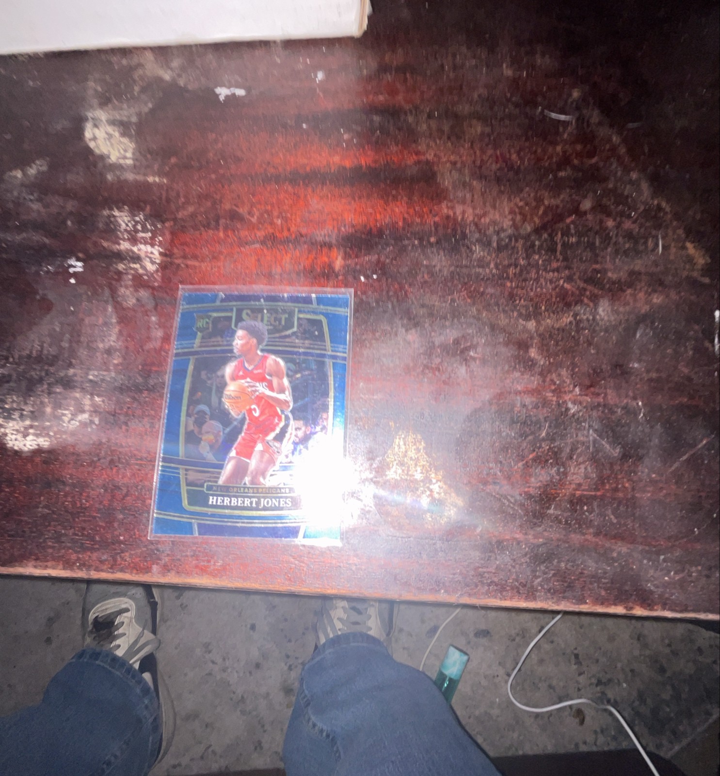 2021-22 Panini Select - Concourse Herbert Jones #45 Light Blue Prizm /299 (RC)