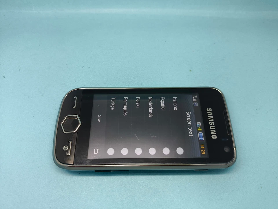 Samsung Jet S8000 -Black (Unlocked) Mobile Phone Good Condition - Image 3 of 4