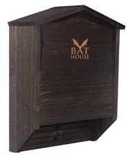 Wooden Bat House Double Chamber for Outdoors Durable Easy to Hang