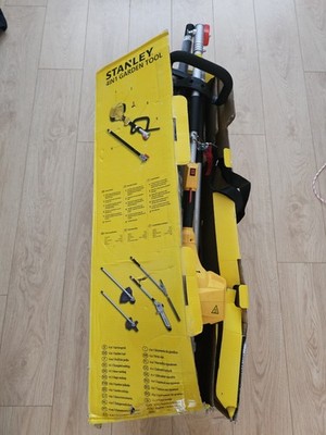 STANLEY 4-in-1 Benzin Garten Multitool Set | Heckenschere | Hochentaster |